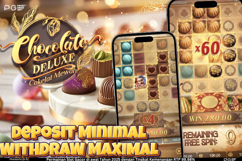 Chocolatte Deluxe Slot Online – Kelezatan Cokelat Setiap Putaran!