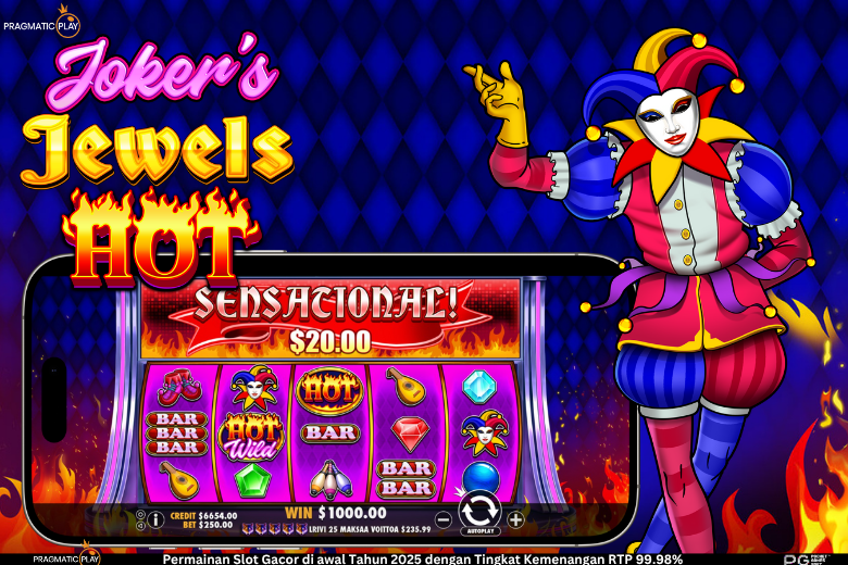 Jokers Jewels Hot: Slot Joker Klasik dengan Nuansa Panas yang Menggoda