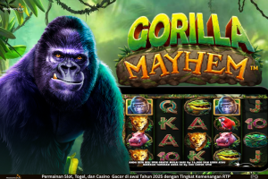 Gorilla Mayhem – Slot Petualangan Hutan Liar dari Pragmatic Play